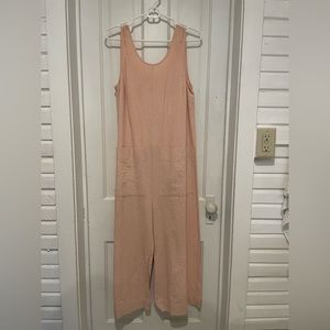 Ilana Kohn jumpsuit in blushy linen, for Garmentory